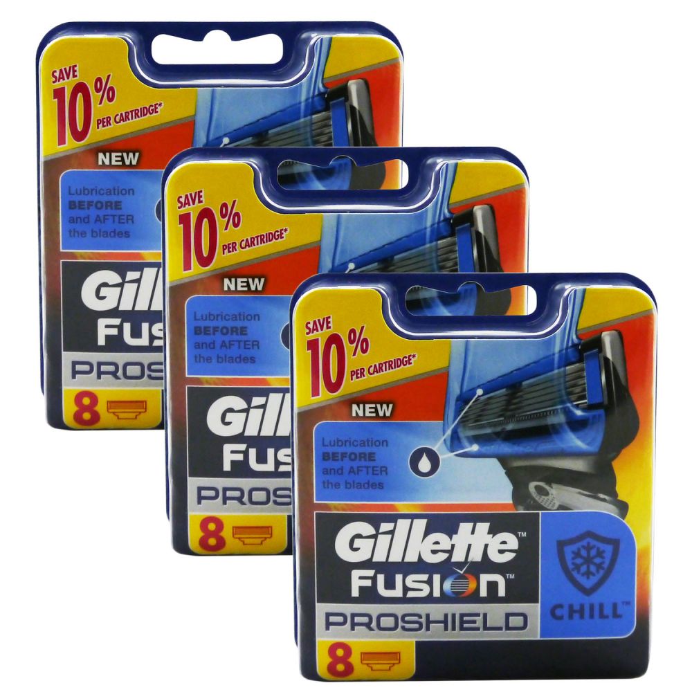 Gillette Fusion Proshield Chill Rasierklingen X St Ck Klingen Bei