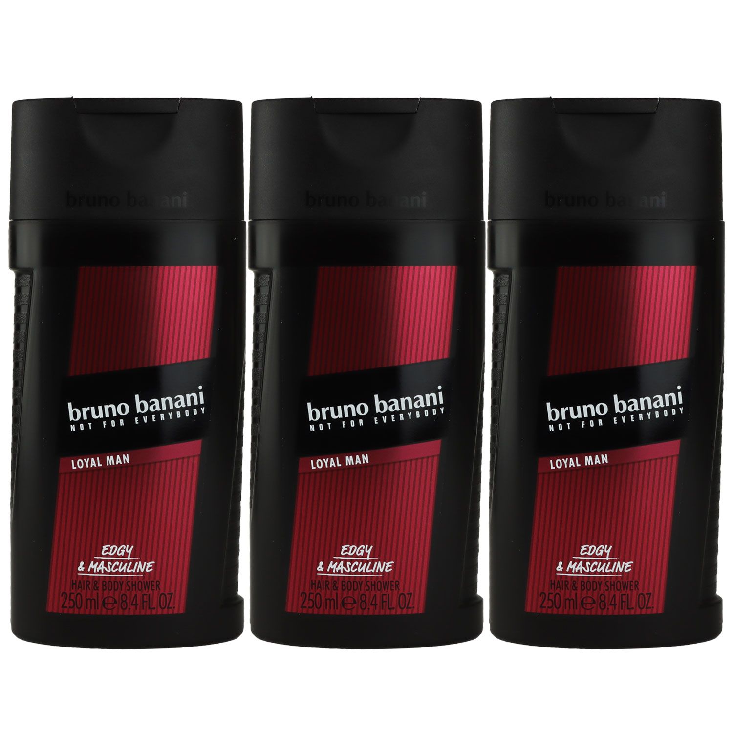 Bruno Banani Loyal Man 3 X 250 Ml Showergel Bei Riemax