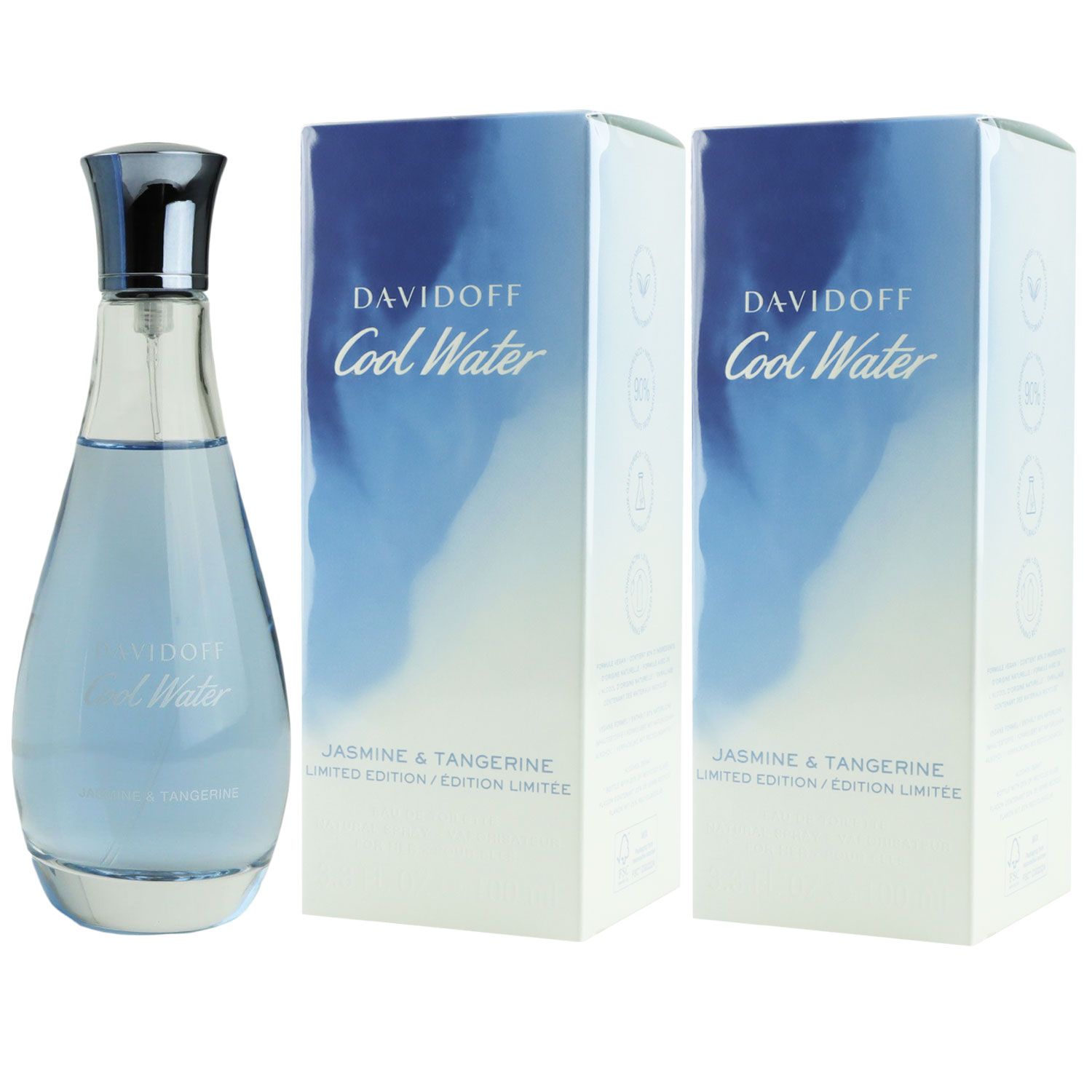 Davidoff Cool Water Jasmine Tangerine 2 X 100 Ml EDT Set Bei Riemax