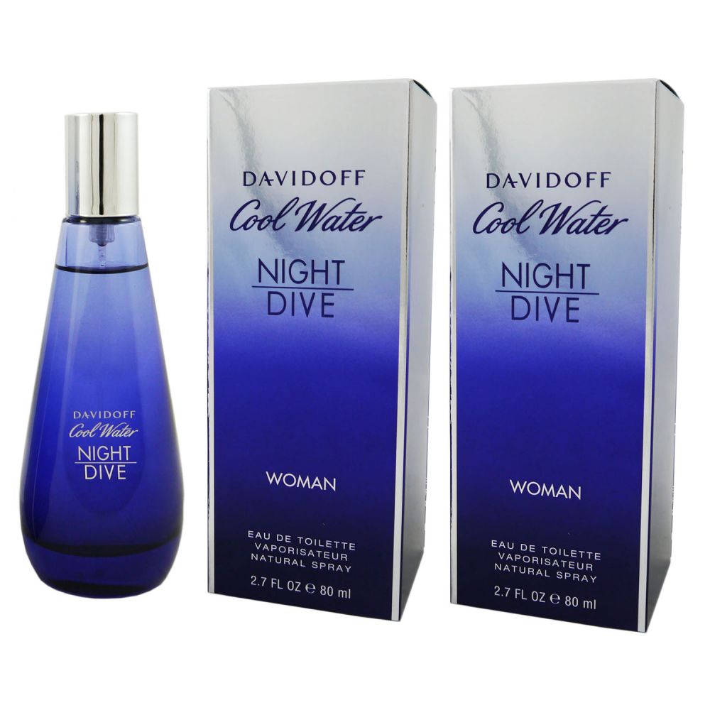 Davidoff Cool Water Night Dive Woman Women X Ml Edt Set Bei Riemax