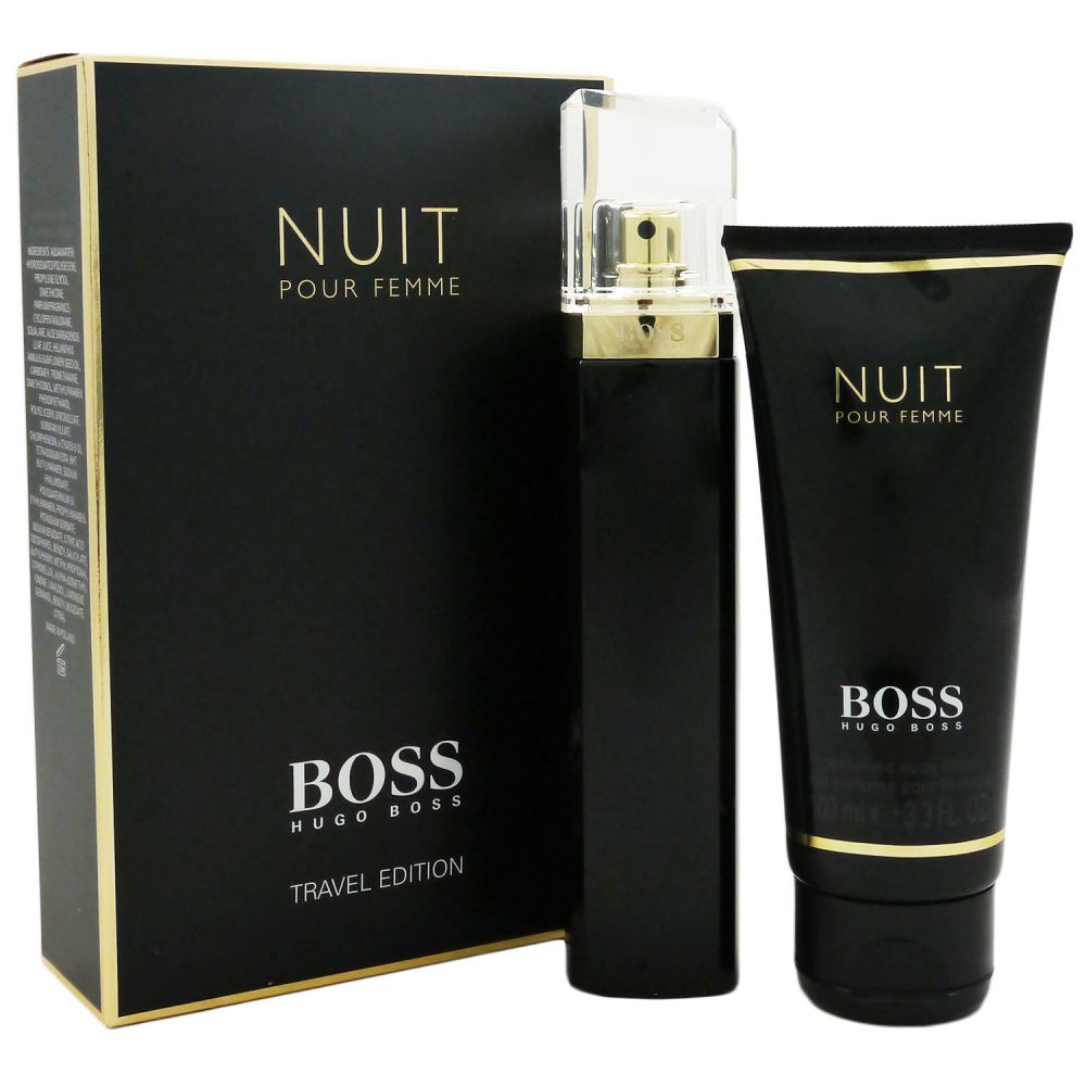 Hugo Boss Nuit Pour Femme Set 75 Ml EDP 100 Ml BL Travel Edition Bei