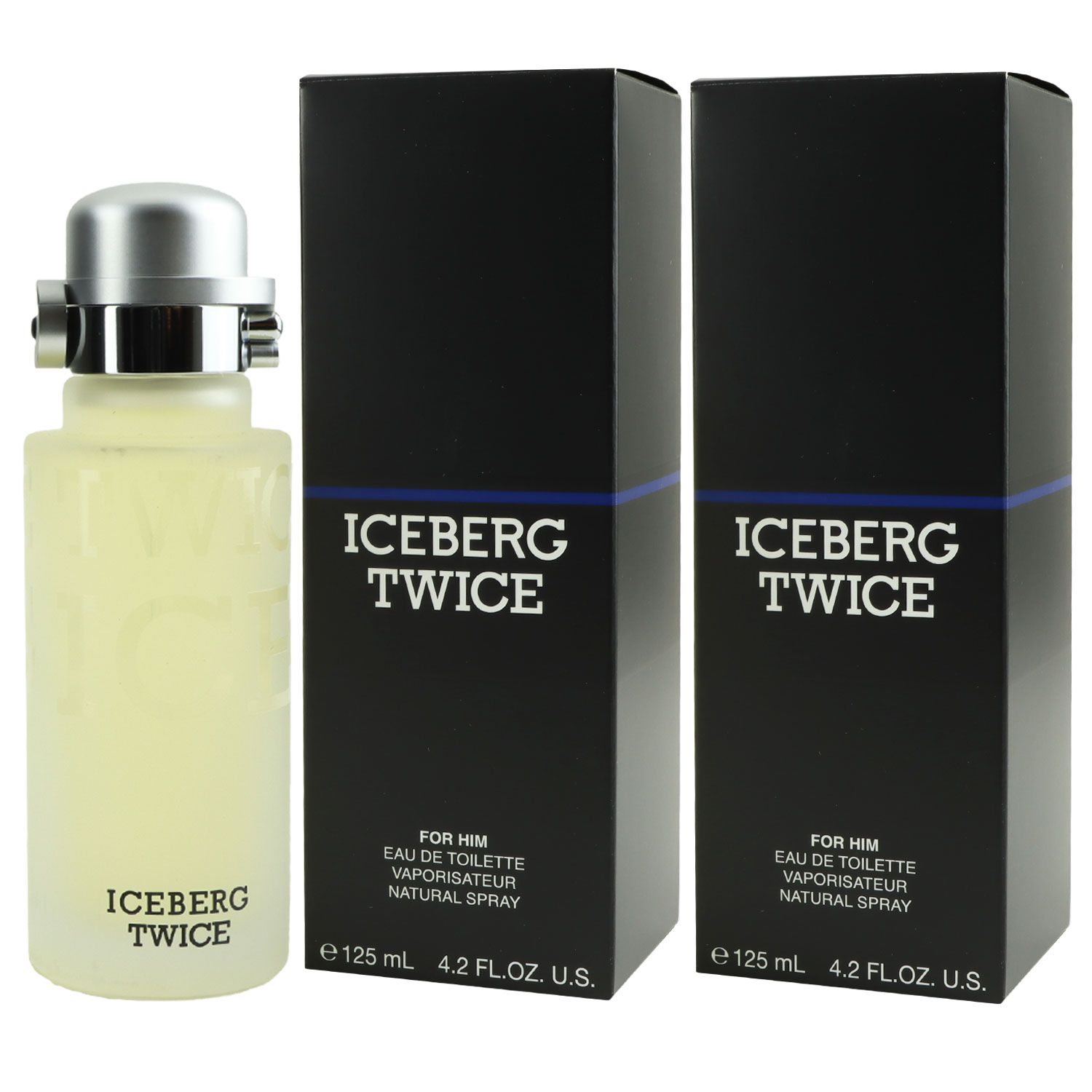 Iceberg Twice For Him Pour Homme 2 X 125 Ml Eau De Toil