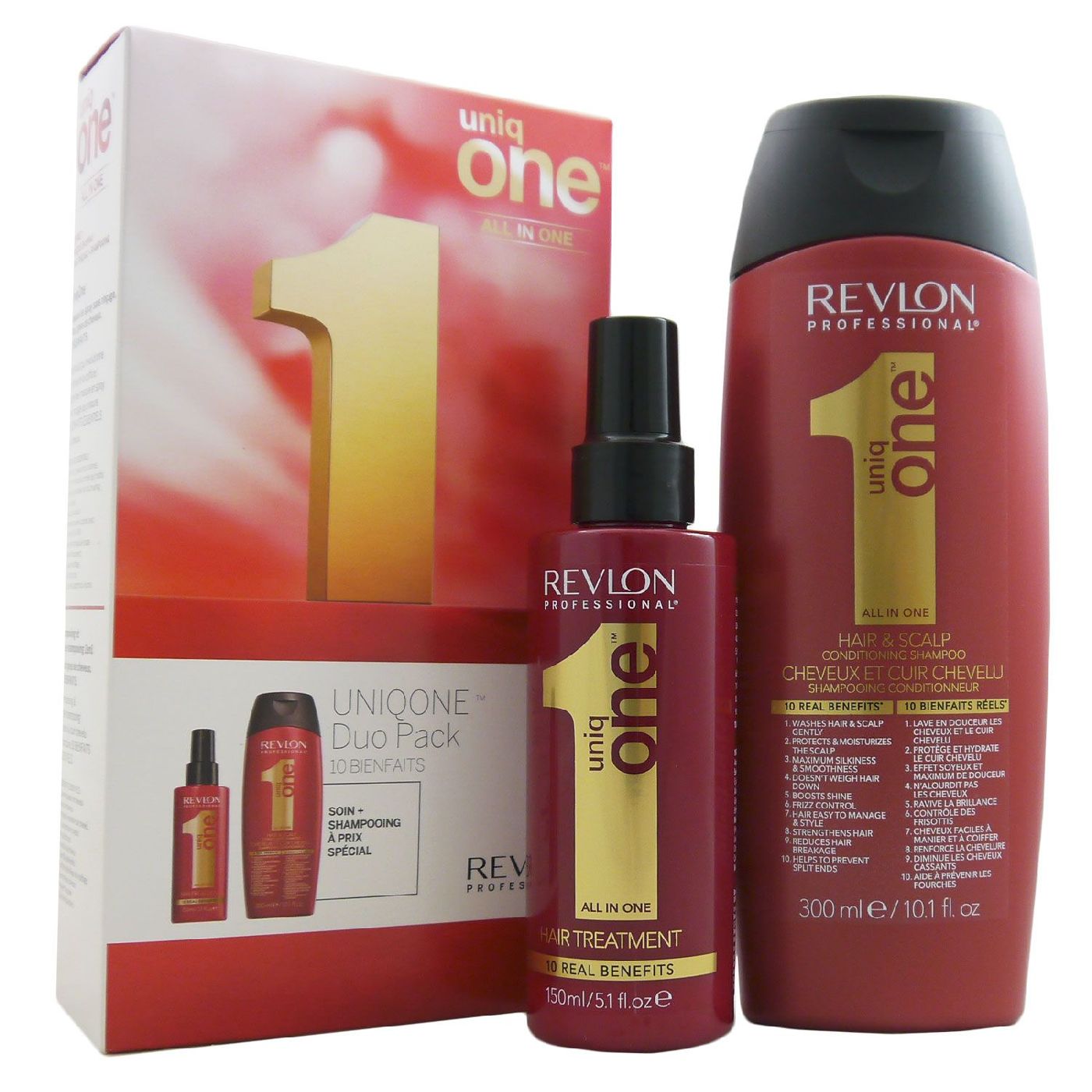 Revlon Uniq One All In One Treatment Shampoo Duo Pack Bei Riemax