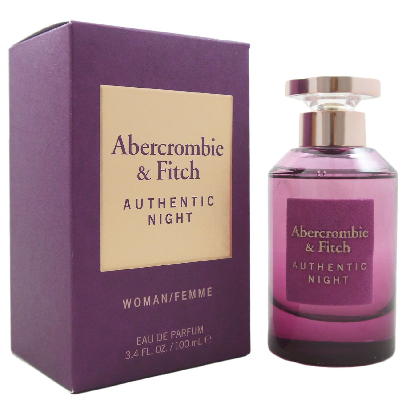 Abercrombie & Fitch Authentic Night Woman 100 Ml EDP Bei Riemax