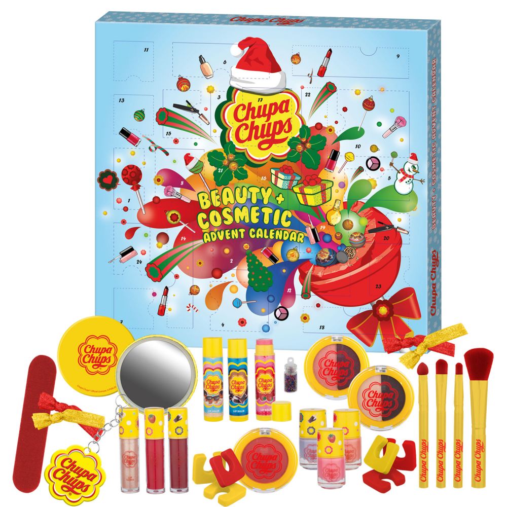 Chupa Chups Adventskalender Chupalicious Christmas Kosmetik bei Riemax