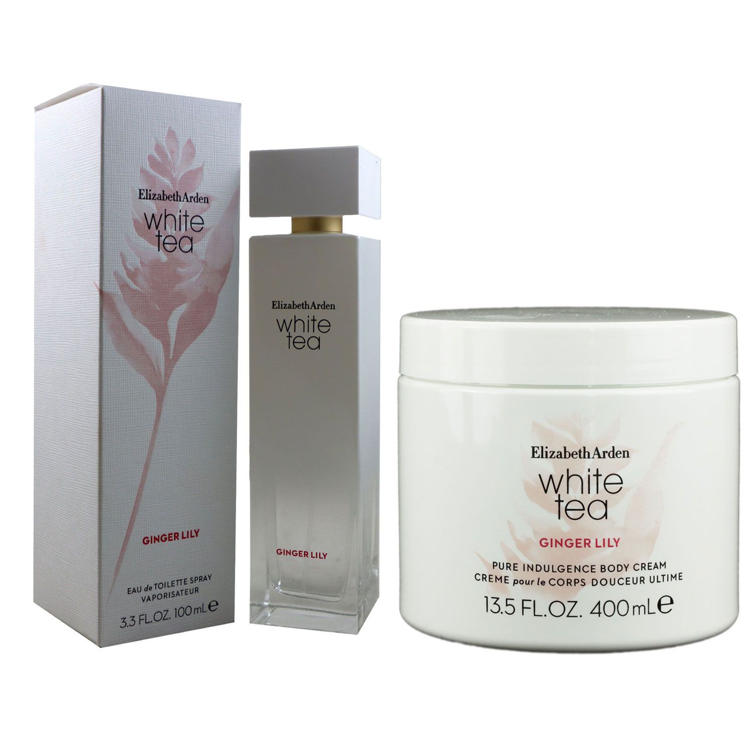 Elizabeth Arden White Tea Ginger Lily 100ml EDT & 400ml BL bei Riemax