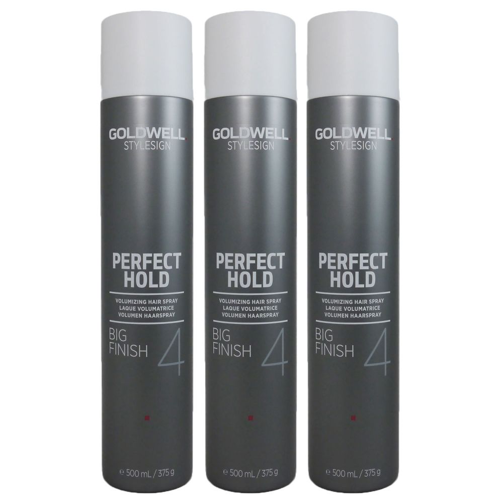 Goldwell StyleSign Perfect Hold Big Finish 3 X 500 Ml Haarspray Bei Riemax   Goldwell StyleSign Perfect Hold Big Finish 3 X 500 Ml Haarspray.15341a 