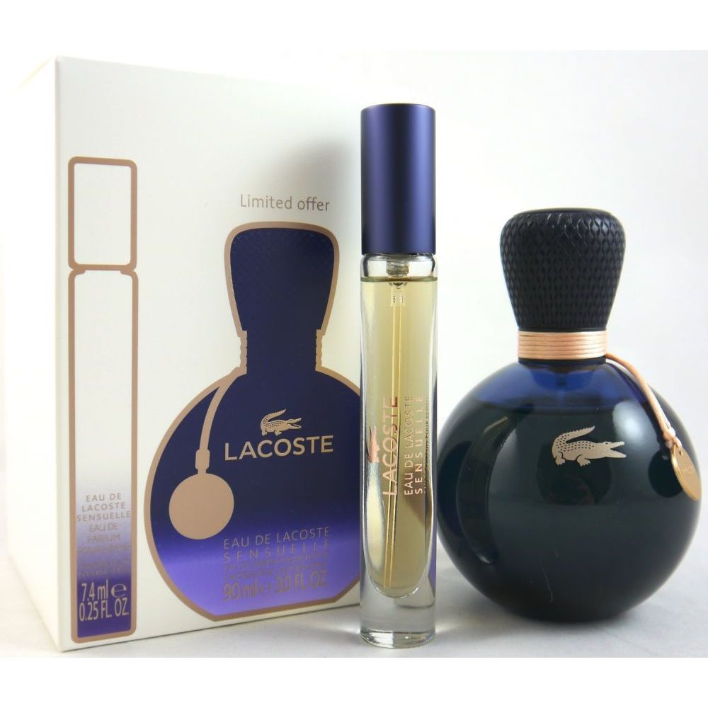 Lacoste Eau De Lacoste Sensuelle Set Ml Edp Ml Mini Edp Bei Riemax