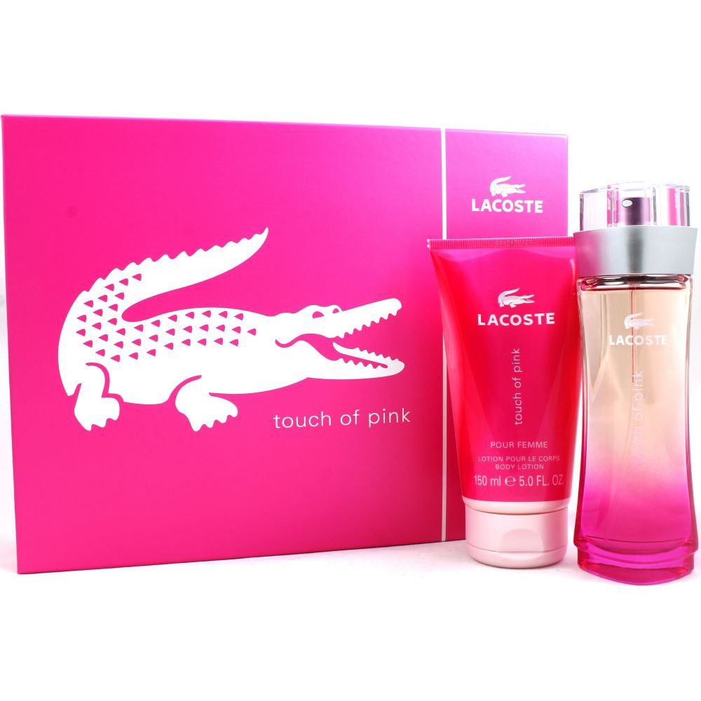 Lacoste Touch Of Pink Set 90ml Edt And 150ml Bodylotion Bei Riemax