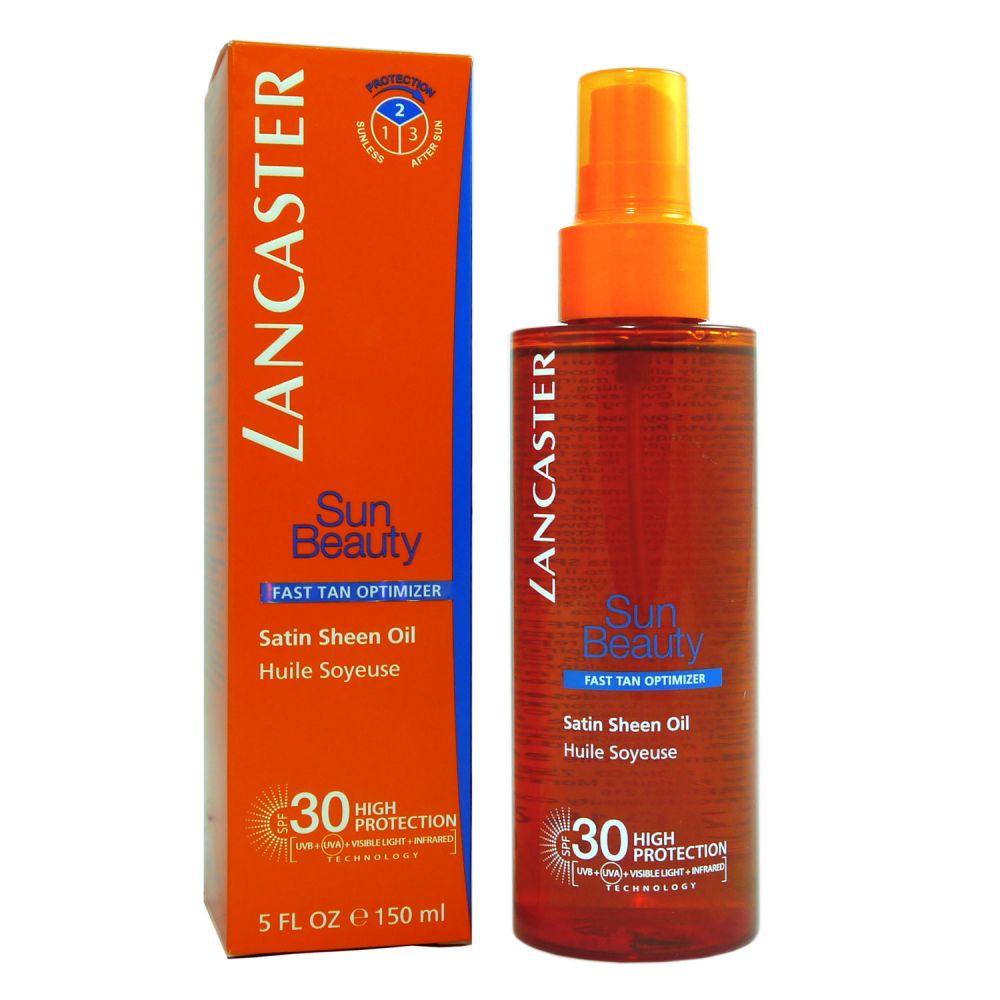 Lancaster Sun Beauty Satin Sheen Oil SPF 30 Sonnenöl 150 ml bei Riemax