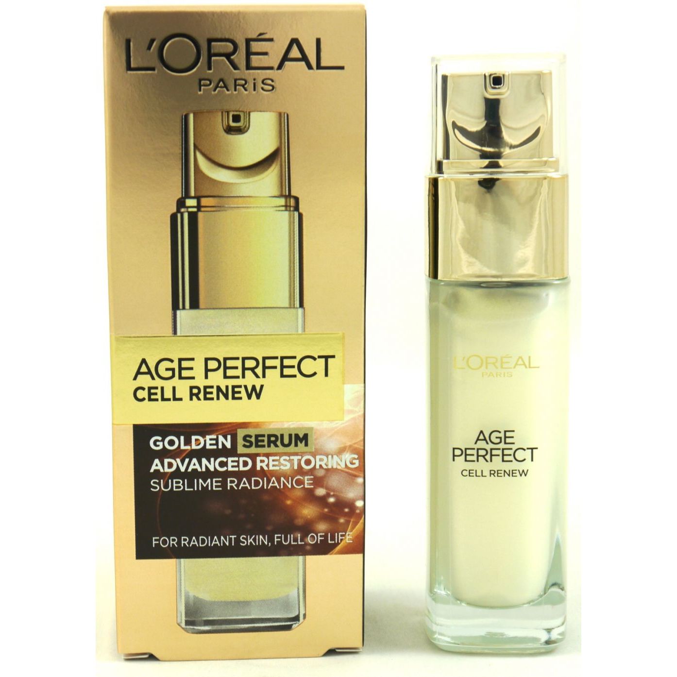 Loreal Age Perfect Cell Renew Advanced Restoring Golden Serum bei Riemax