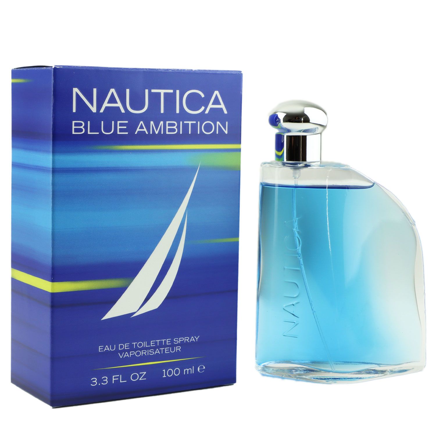 Nautica Blue Ambition 100 Ml Eau De Toilette Edt Ovp Ne