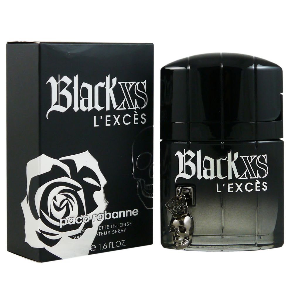 black xs l exces for him paco rabanne