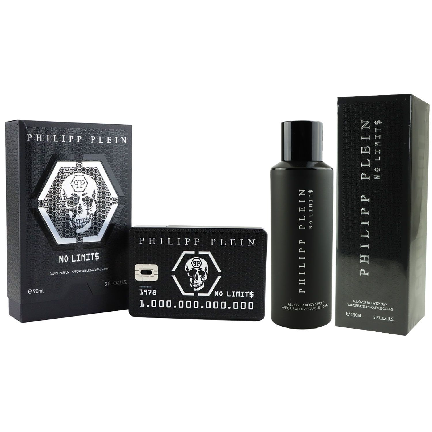 Philipp Plein No Limits 90 Ml Edp And 150 Ml Deospray Set Bei Riemax 