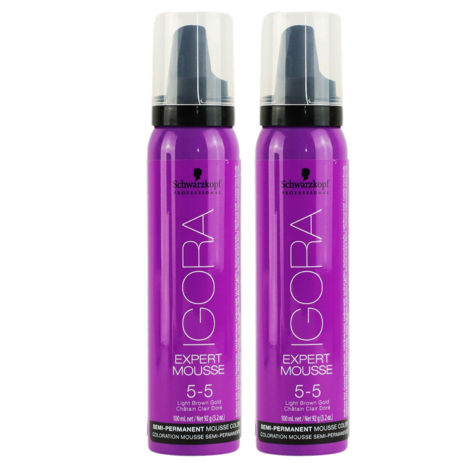 Schwarzkopf Igora Expert Mousse 2 X 100 Ml 5 5 Set Bei Riemax 5491