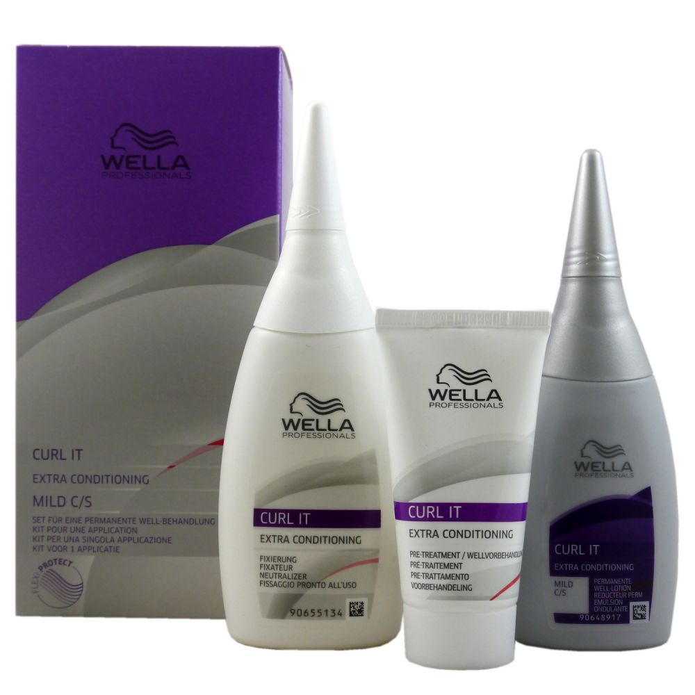 Wella Curl It Extra Conditioning Kit Mild C/S Bei Riemax